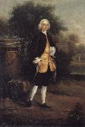 Arthur Devis Unknown man in a landscape garden oil painting picture wholesale